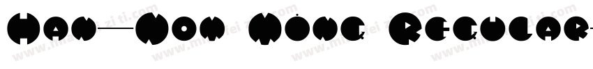 Han-Nom Ming Regular字体转换